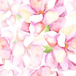 watercolor pink peonies in a seamless pattern. can be used as fabric, wallpaper, wrapper.