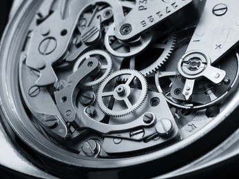 vintage watch machinery macro detail monochrome        