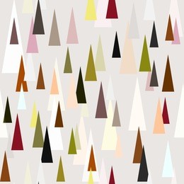 seamless vector triangles pattern