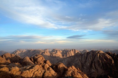 view from mount moses