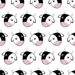 illustration of cows