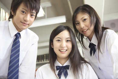 japanese high school students