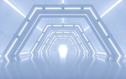 3d rendering 3d technology extension space