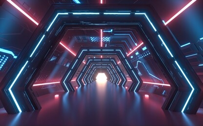 3d rendering 3d technology extension space