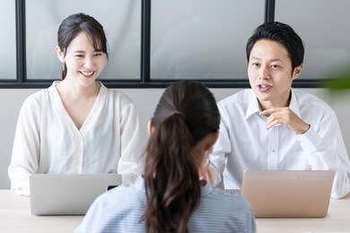 group of people working in the office. teamwork of business.