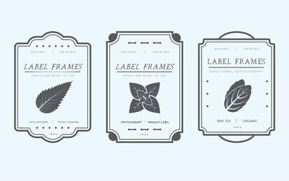 vector pantry label collection. vintage packaging design templates for herbs and spices, dried fruit, vegetables, nuts and other organic products.