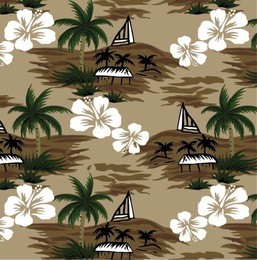 beautiful vector tropical.seamless beach background
