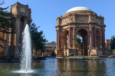 palace of fine arts in san francisco