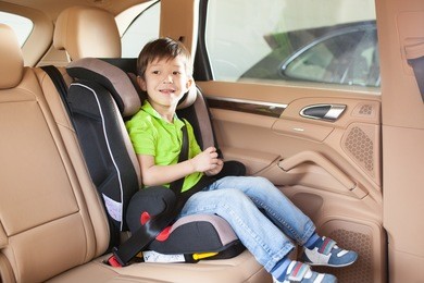 luxury baby car seat for safety with happy kid say 