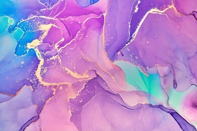 alcohol ink colors translucent. abstract multicolored marble texture background. design wrapping paper, wallpaper. mixing acrylic paints. modern fluid art. alcohol ink pattern