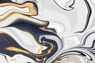 abstract background. luxury liquid black and white yellow marble textures. used for backgrounds or wallpapers.vector illustration