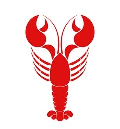 lobster. logo. prepared seafood