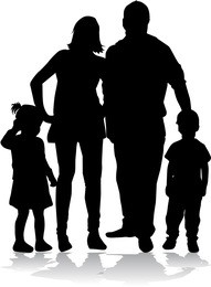 family silhouette