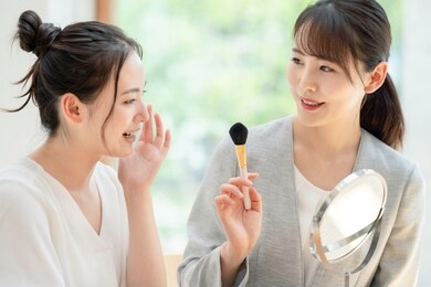 beauty consultant concept. beauty adviser.