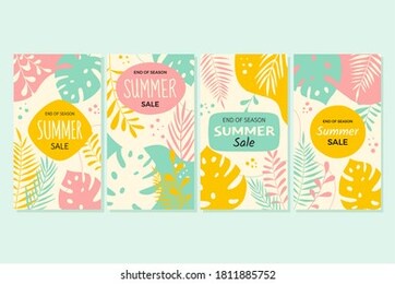 end season summer sale template