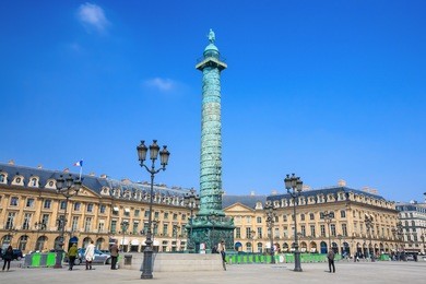 paris, vendome square landmark, place vendome in french