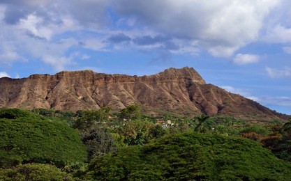 diamond head crater