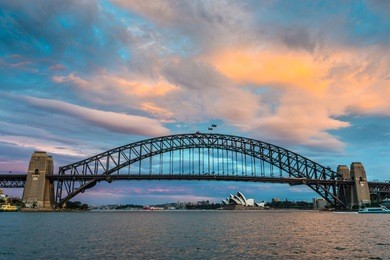 harbor bridge,  sydney harbor