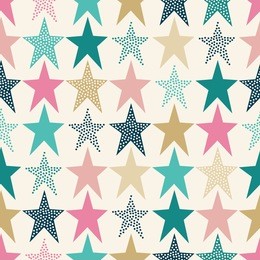 seamless stars pattern