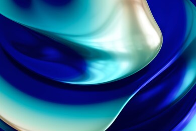 3d rendering of abstract blue satin wavy texture background, shiny metalic surface, decorative texture background, bright brilliant foil
