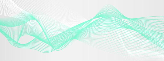 abstract muted background with azure wavy lines. vector illustration.