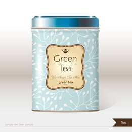 vector box tea with place for your text. design product package. tea,coffee,dry products. 