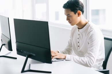 asian programmers are focused on working to fulfill the assigned deadlines
