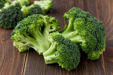  a lot of broccoli for diet and healthy eating. fresh green broccoli on a   table.broccoli vegetable is full of vitamin.vegetables for diet and healthy eating.organic food.