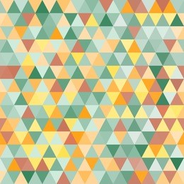 abstract geometric triangle seamless pattern. vector illustration