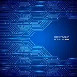 circuit board background. eps10 vector