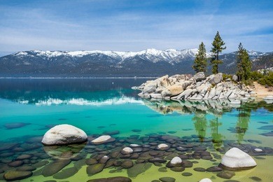 sand harbor beach, lake tahoe