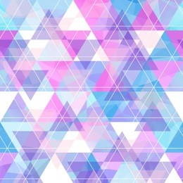 seamless bright geometric retro background. vintage pattern of geometric shapes. colorful mosaic background.