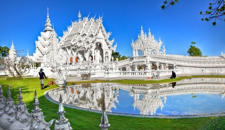 wat rong khun - white temple - chiang rai, thailand