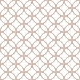 seamless geometric pattern of circles on a white background