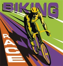 biking illustration
