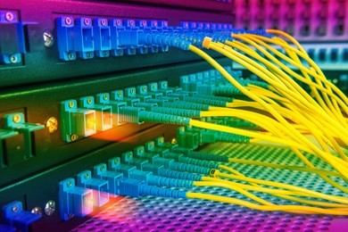 servers and hardwares in an internet data center