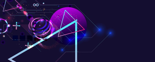 dark retro futuristic art neon abstraction background cosmos new art 3d starry sky glowing galaxy and planets blue circles	