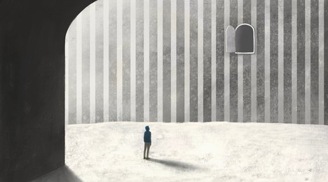 concept art of  success hope dream way and ambition , surreal  painting, imagination artwork, conceptual 3d illustration, mystery scenery