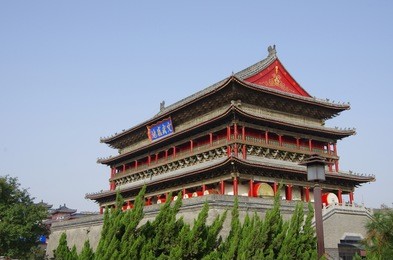 bell drum towers xian 