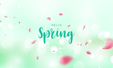 design banner flower spring background with beautiful. vector illustration template banners.