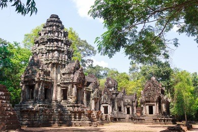 thommanon temple, angkor thom capital, angkor archeological park, siem reap, cambodia.