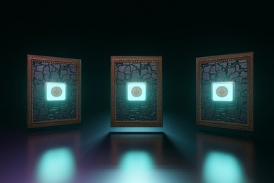nft non fungible tokens crypto art. pay for unique collectibles in games or art. 3d render nft crypto art collectibles concept