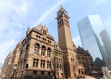 city hall in toronto, canada.