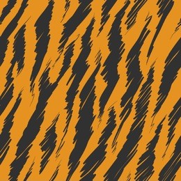 tiger stripes skin seamless pattern