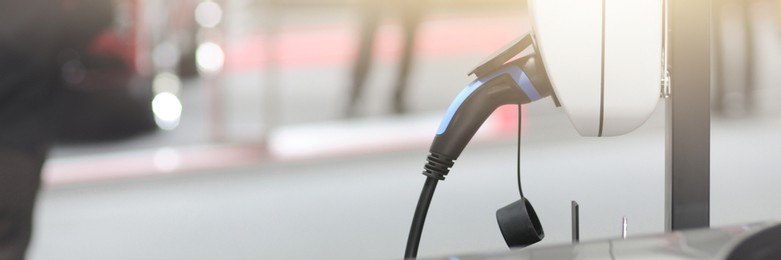 new energy is electric power for cars charging a new battery future car transportation.