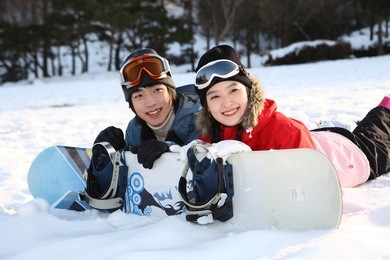 the image of ski in korea, asia