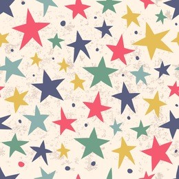 seamless simple pattern with stars for your design. seamless pattern can be used for wallpapers, pattern fills, web page backgrounds,surface textures.