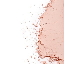 face powder isolated on white background