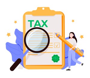 accounting and bookkeeping cartoon web icon. money online refund. financial consulting. cashback, income statement, tax form metaphors. isolated concept metaphor illustration