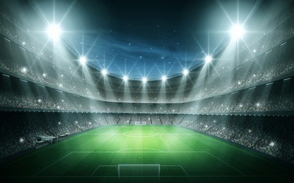 light of stadium